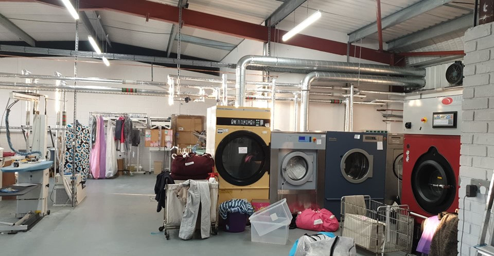 Puffin Cleaners washing machines at Unit 1 Bofors Park, Yeovil